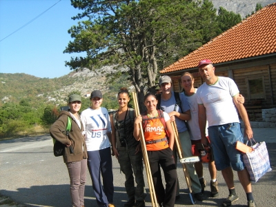Pripremanje staze za Pješački dan Kotor-Lovćen-Kotor 2011 god_7